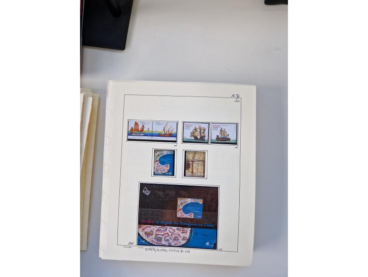 Portugal and Azores/Madeira: 1924/2021, unused and mint never hinged collection including souvenir sheets and booklets on the