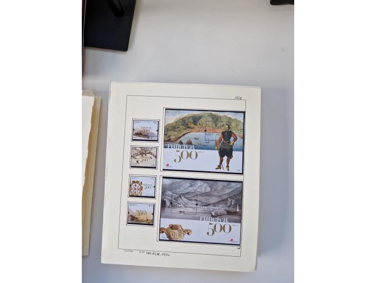 Portugal and Azores/Madeira: 1924/2021, unused and mint never hinged collection including souvenir sheets and booklets on the