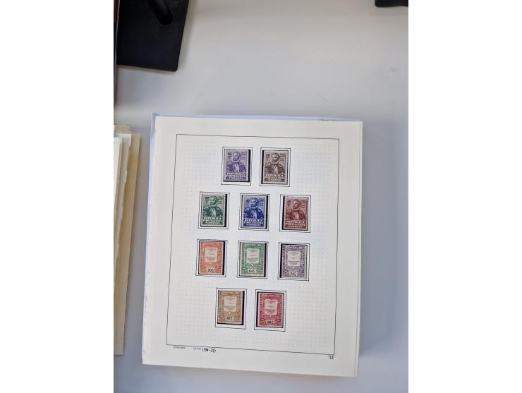 Portugal and Azores/Madeira: 1924/2021, unused and mint never hinged collection including souvenir sheets and booklets on the