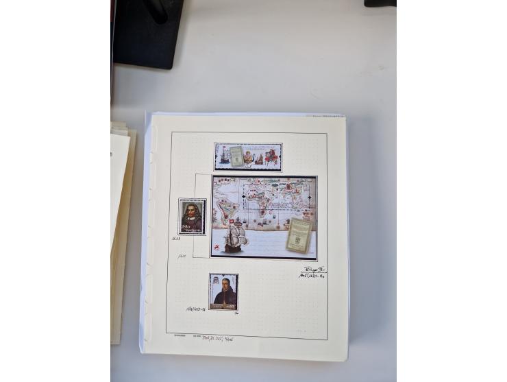 Portugal and Azores/Madeira: 1924/2021, unused and mint never hinged collection including souvenir sheets and booklets on the