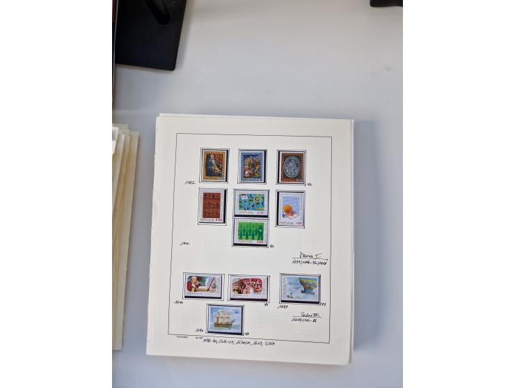Portugal and Azores/Madeira: 1924/2021, unused and mint never hinged collection including souvenir sheets and booklets on the