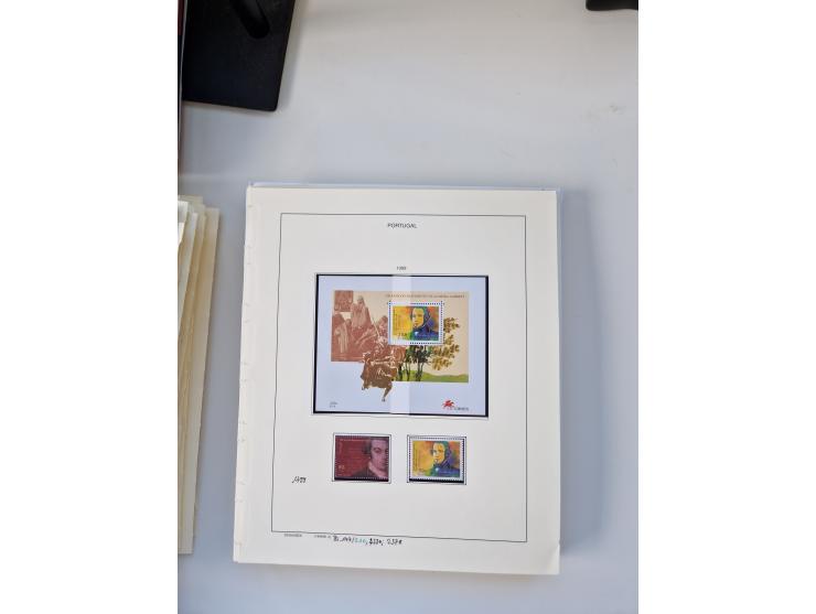 Portugal and Azores/Madeira: 1924/2021, unused and mint never hinged collection including souvenir sheets and booklets on the