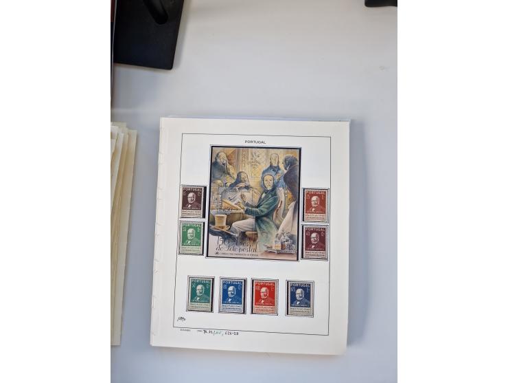 Portugal and Azores/Madeira: 1924/2021, unused and mint never hinged collection including souvenir sheets and booklets on the