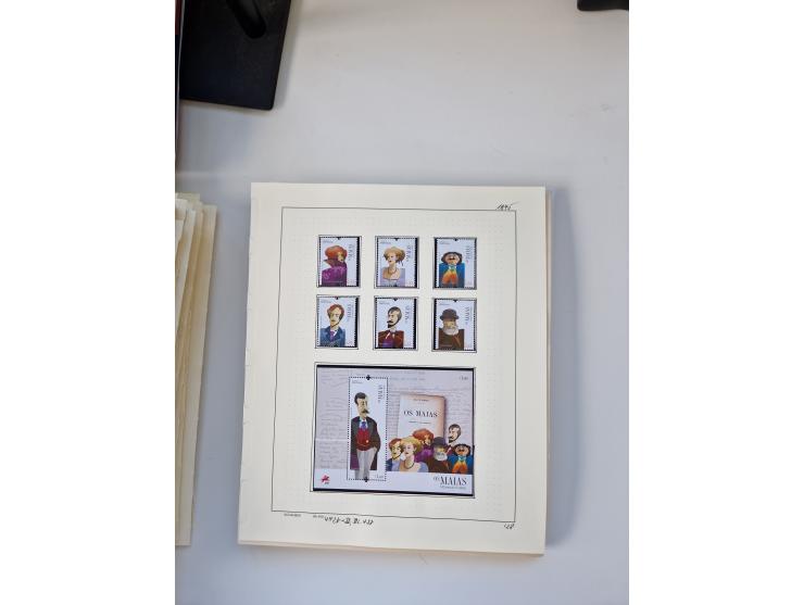 Portugal and Azores/Madeira: 1924/2021, unused and mint never hinged collection including souvenir sheets and booklets on the