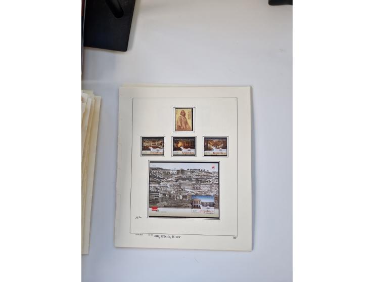 Portugal and Azores/Madeira: 1924/2021, unused and mint never hinged collection including souvenir sheets and booklets on the