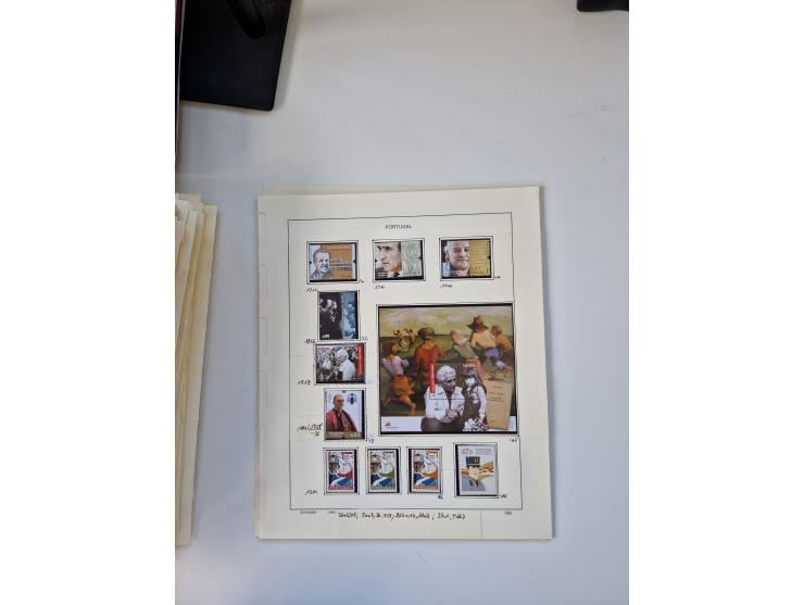 Portugal and Azores/Madeira: 1924/2021, unused and mint never hinged collection including souvenir sheets and booklets on the