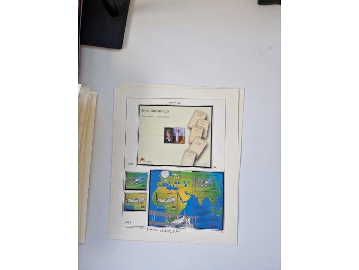 Portugal and Azores/Madeira: 1924/2021, unused and mint never hinged collection including souvenir sheets and booklets on the