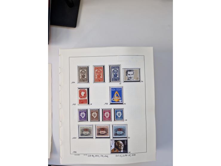 Portugal and Azores/Madeira: 1924/2021, unused and mint never hinged collection including souvenir sheets and booklets on the