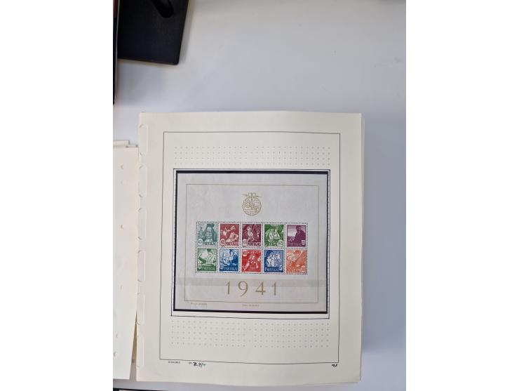 Portugal and Azores/Madeira: 1924/2021, unused and mint never hinged collection including souvenir sheets and booklets on the