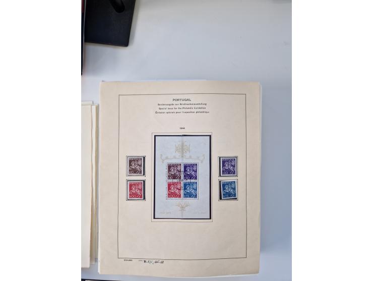 Portugal and Azores/Madeira: 1924/2021, unused and mint never hinged collection including souvenir sheets and booklets on the