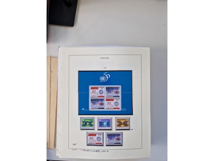 Portugal and Azores/Madeira: 1924/2021, unused and mint never hinged collection including souvenir sheets and booklets on the