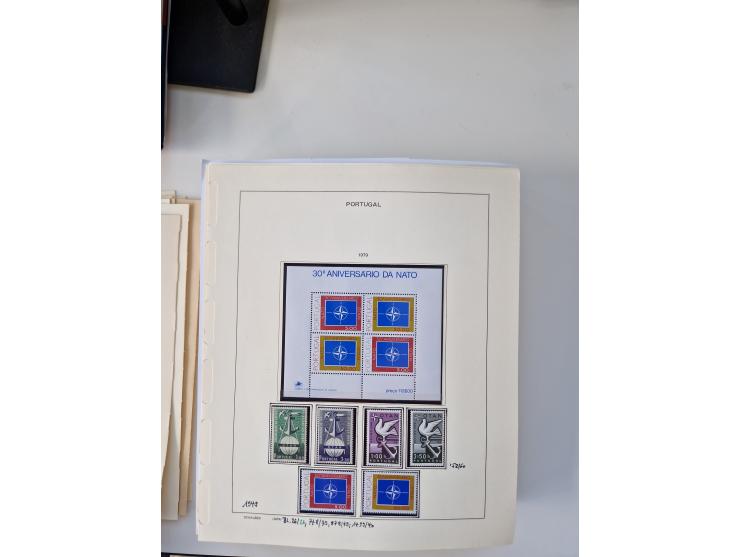 Portugal and Azores/Madeira: 1924/2021, unused and mint never hinged collection including souvenir sheets and booklets on the