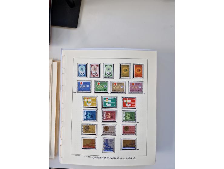 Portugal and Azores/Madeira: 1924/2021, unused and mint never hinged collection including souvenir sheets and booklets on the