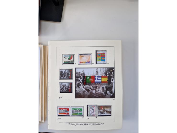 Portugal and Azores/Madeira: 1924/2021, unused and mint never hinged collection including souvenir sheets and booklets on the