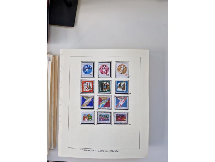 Portugal and Azores/Madeira: 1924/2021, unused and mint never hinged collection including souvenir sheets and booklets on the