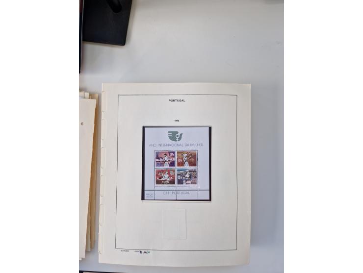 Portugal and Azores/Madeira: 1924/2021, unused and mint never hinged collection including souvenir sheets and booklets on the