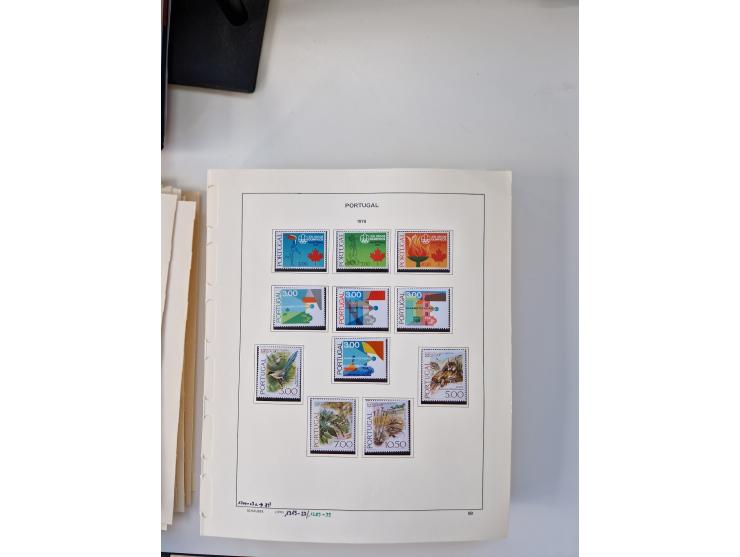 Portugal and Azores/Madeira: 1924/2021, unused and mint never hinged collection including souvenir sheets and booklets on the