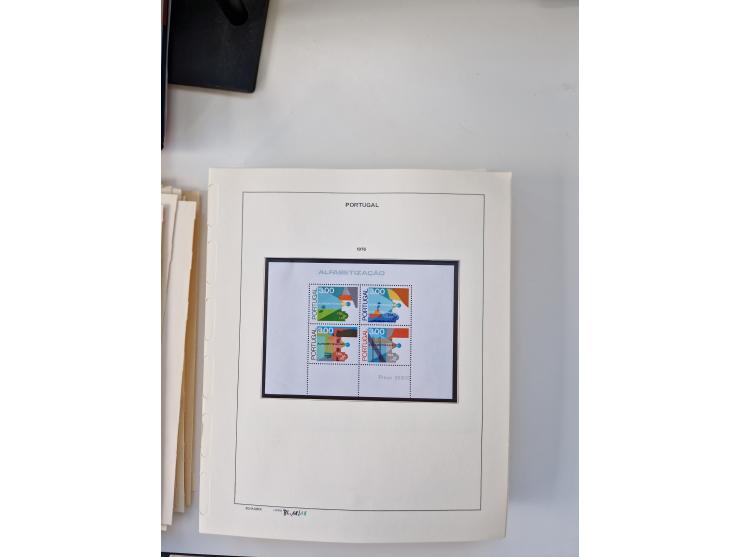 Portugal and Azores/Madeira: 1924/2021, unused and mint never hinged collection including souvenir sheets and booklets on the