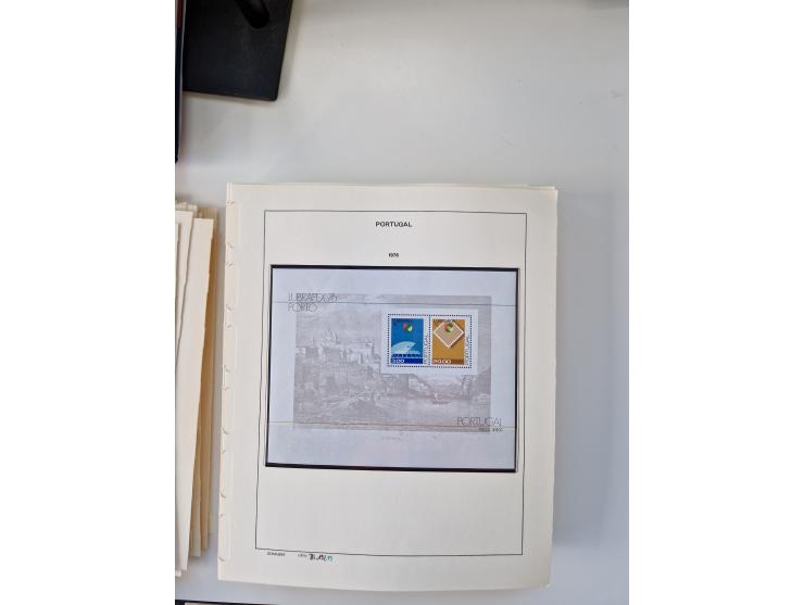 Portugal and Azores/Madeira: 1924/2021, unused and mint never hinged collection including souvenir sheets and booklets on the