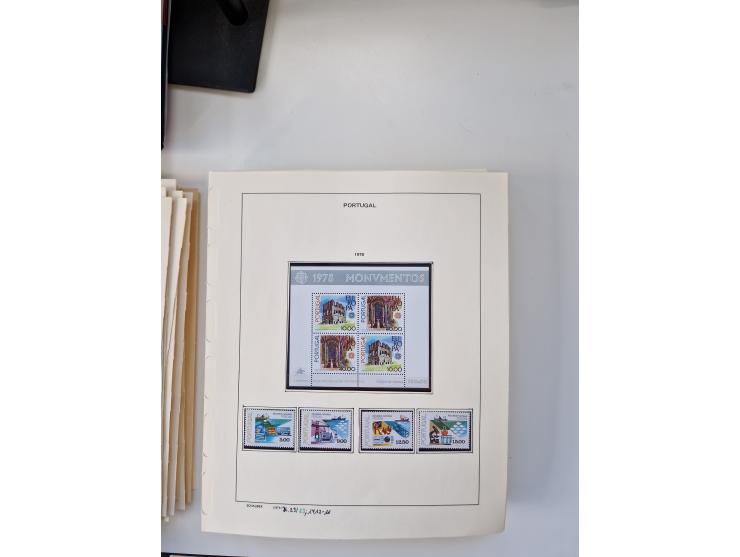 Portugal and Azores/Madeira: 1924/2021, unused and mint never hinged collection including souvenir sheets and booklets on the