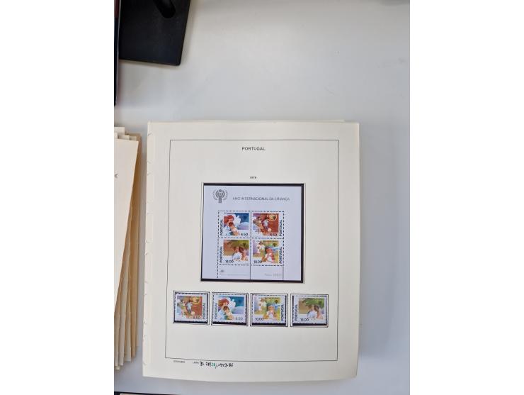 Portugal and Azores/Madeira: 1924/2021, unused and mint never hinged collection including souvenir sheets and booklets on the