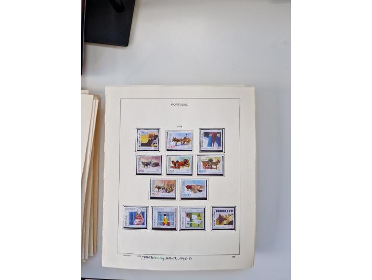 Portugal and Azores/Madeira: 1924/2021, unused and mint never hinged collection including souvenir sheets and booklets on the