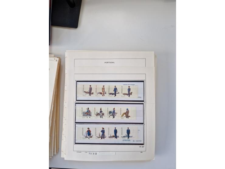 Portugal and Azores/Madeira: 1924/2021, unused and mint never hinged collection including souvenir sheets and booklets on the