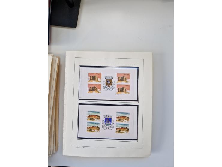 Portugal and Azores/Madeira: 1924/2021, unused and mint never hinged collection including souvenir sheets and booklets on the