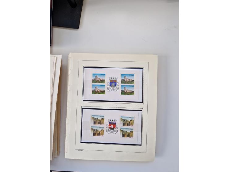 Portugal and Azores/Madeira: 1924/2021, unused and mint never hinged collection including souvenir sheets and booklets on the