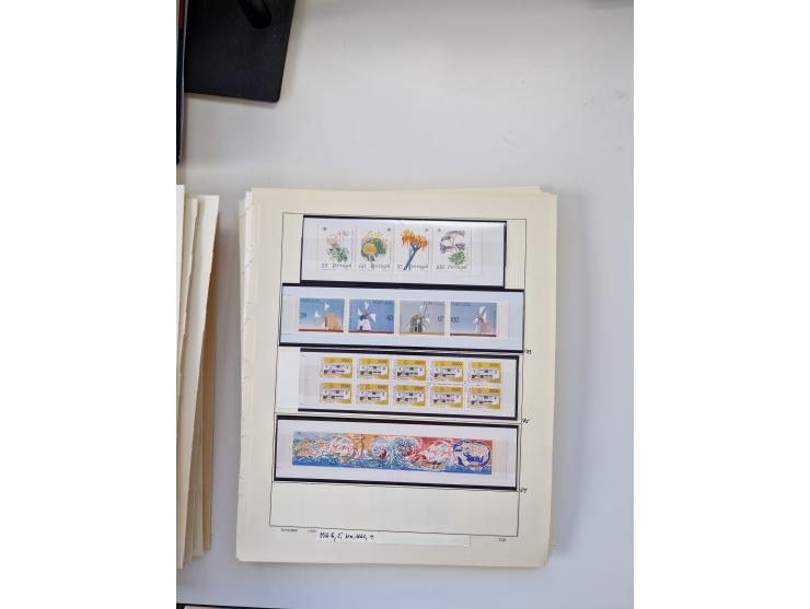 Portugal and Azores/Madeira: 1924/2021, unused and mint never hinged collection including souvenir sheets and booklets on the
