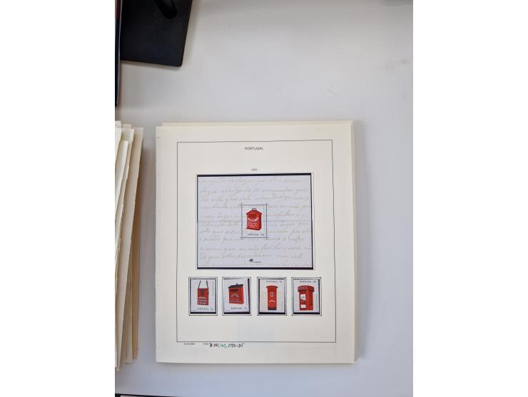 Portugal and Azores/Madeira: 1924/2021, unused and mint never hinged collection including souvenir sheets and booklets on the