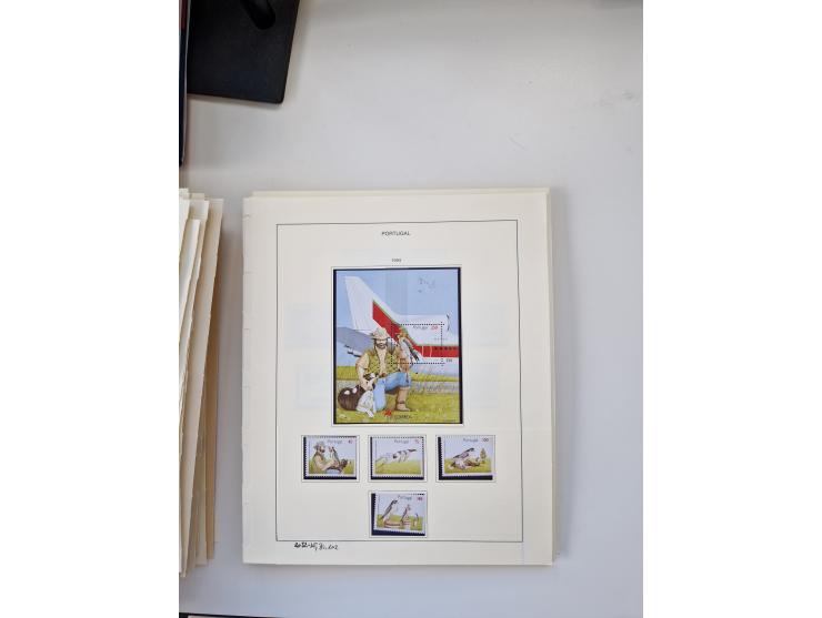 Portugal and Azores/Madeira: 1924/2021, unused and mint never hinged collection including souvenir sheets and booklets on the