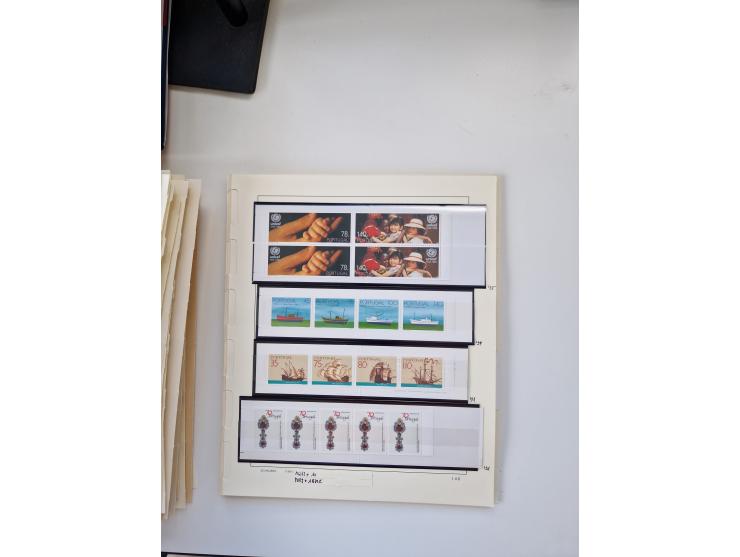 Portugal and Azores/Madeira: 1924/2021, unused and mint never hinged collection including souvenir sheets and booklets on the