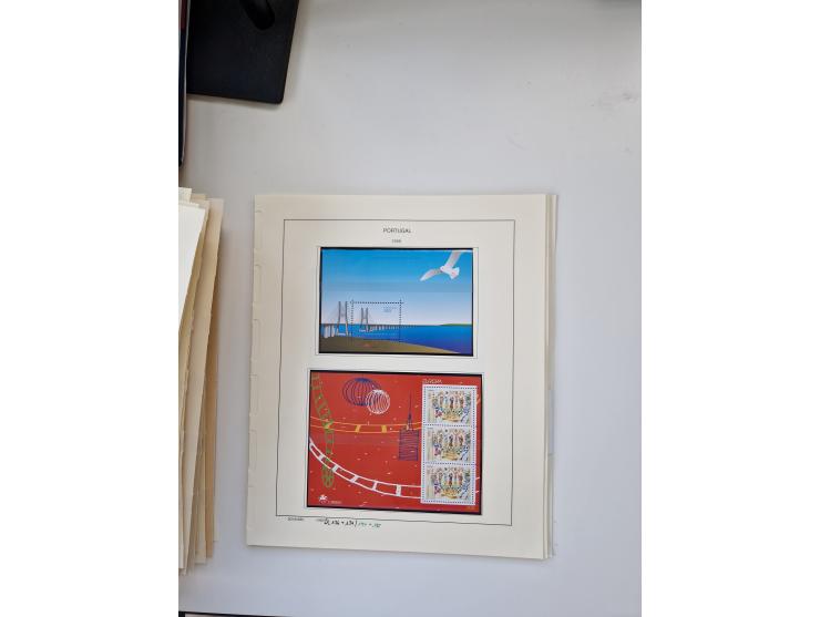 Portugal and Azores/Madeira: 1924/2021, unused and mint never hinged collection including souvenir sheets and booklets on the