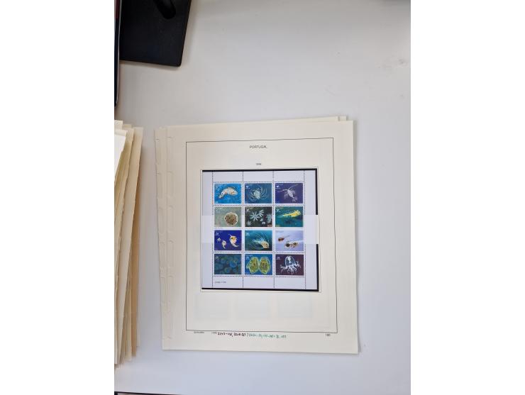 Portugal and Azores/Madeira: 1924/2021, unused and mint never hinged collection including souvenir sheets and booklets on the