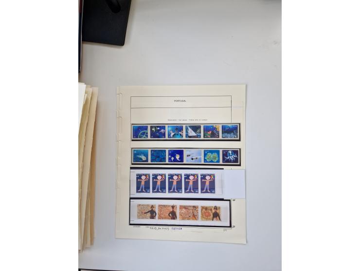 Portugal and Azores/Madeira: 1924/2021, unused and mint never hinged collection including souvenir sheets and booklets on the
