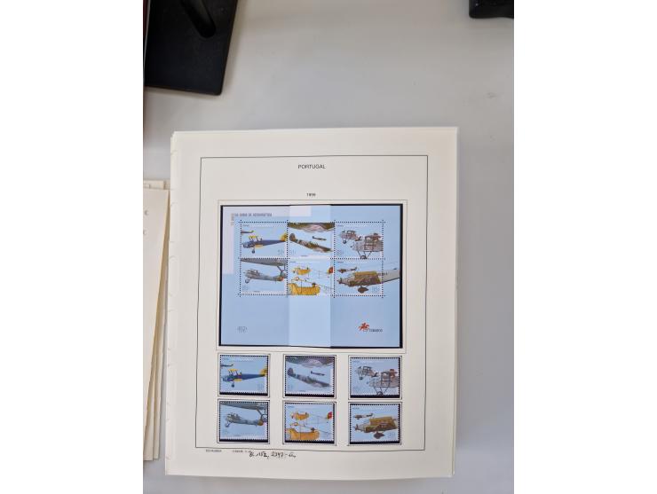 Portugal and Azores/Madeira: 1924/2021, unused and mint never hinged collection including souvenir sheets and booklets on the