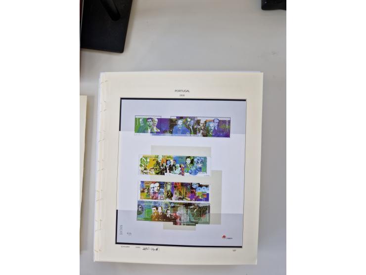 Portugal and Azores/Madeira: 1924/2021, unused and mint never hinged collection including souvenir sheets and booklets on the