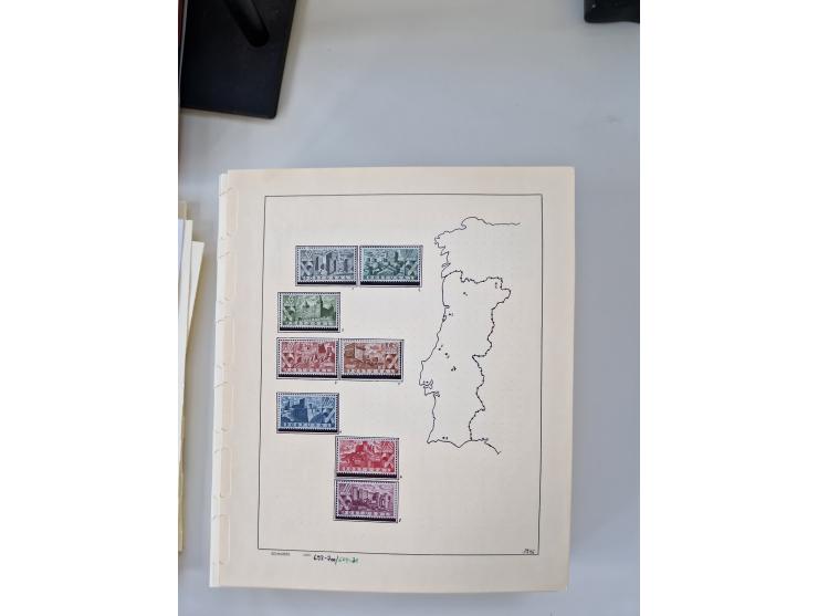 Portugal and Azores/Madeira: 1924/2021, unused and mint never hinged collection including souvenir sheets and booklets on the