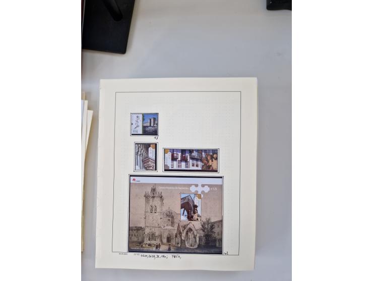 Portugal and Azores/Madeira: 1924/2021, unused and mint never hinged collection including souvenir sheets and booklets on the