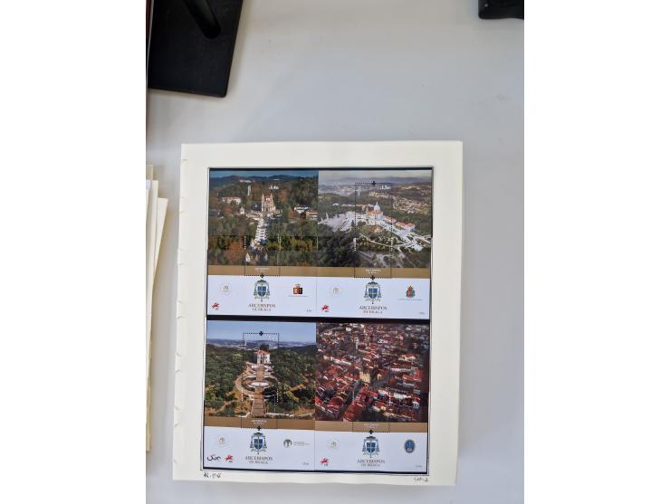 Portugal and Azores/Madeira: 1924/2021, unused and mint never hinged collection including souvenir sheets and booklets on the