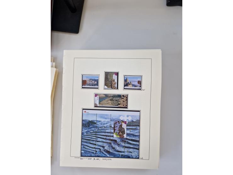 Portugal and Azores/Madeira: 1924/2021, unused and mint never hinged collection including souvenir sheets and booklets on the