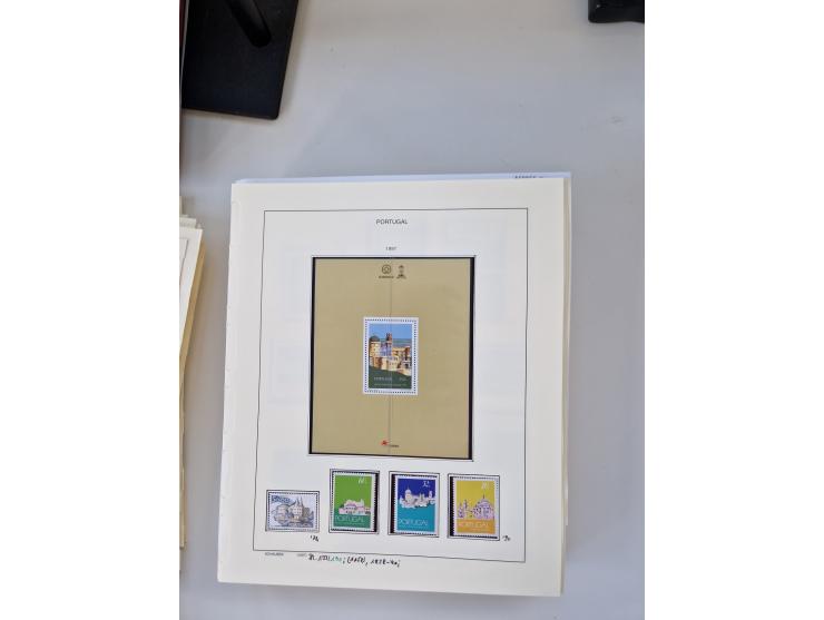 Portugal and Azores/Madeira: 1924/2021, unused and mint never hinged collection including souvenir sheets and booklets on the