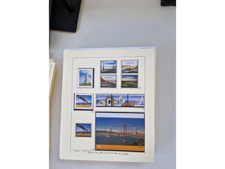 Portugal and Azores/Madeira: 1924/2021, unused and mint never hinged collection including souvenir sheets and booklets on the