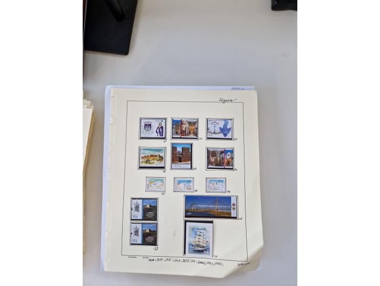 Portugal and Azores/Madeira: 1924/2021, unused and mint never hinged collection including souvenir sheets and booklets on the