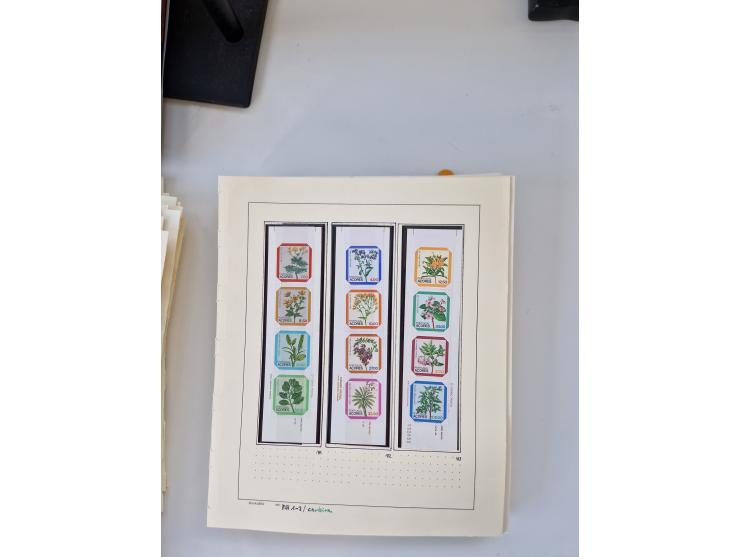 Portugal and Azores/Madeira: 1924/2021, unused and mint never hinged collection including souvenir sheets and booklets on the