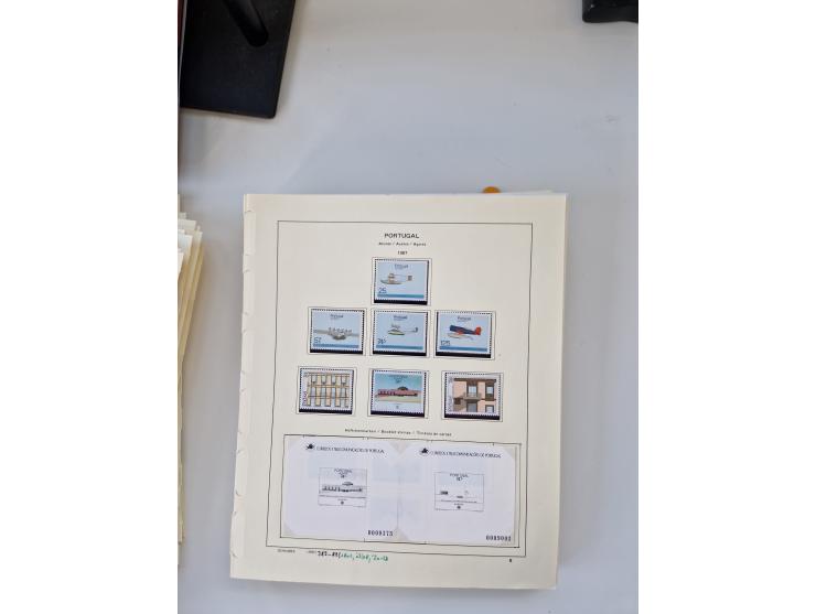 Portugal and Azores/Madeira: 1924/2021, unused and mint never hinged collection including souvenir sheets and booklets on the