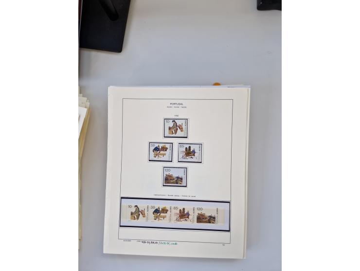 Portugal and Azores/Madeira: 1924/2021, unused and mint never hinged collection including souvenir sheets and booklets on the