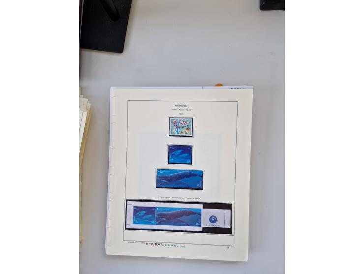 Portugal and Azores/Madeira: 1924/2021, unused and mint never hinged collection including souvenir sheets and booklets on the