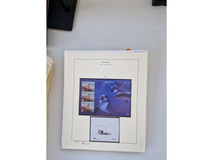 Portugal and Azores/Madeira: 1924/2021, unused and mint never hinged collection including souvenir sheets and booklets on the